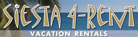 Siesta 4 rent - Siesta Sands 411. Siesta Key vacation rentals. Direct beachfront condo located on the desirable Crescent Beach at the southern end of Siesta Key. Views for miles of the …